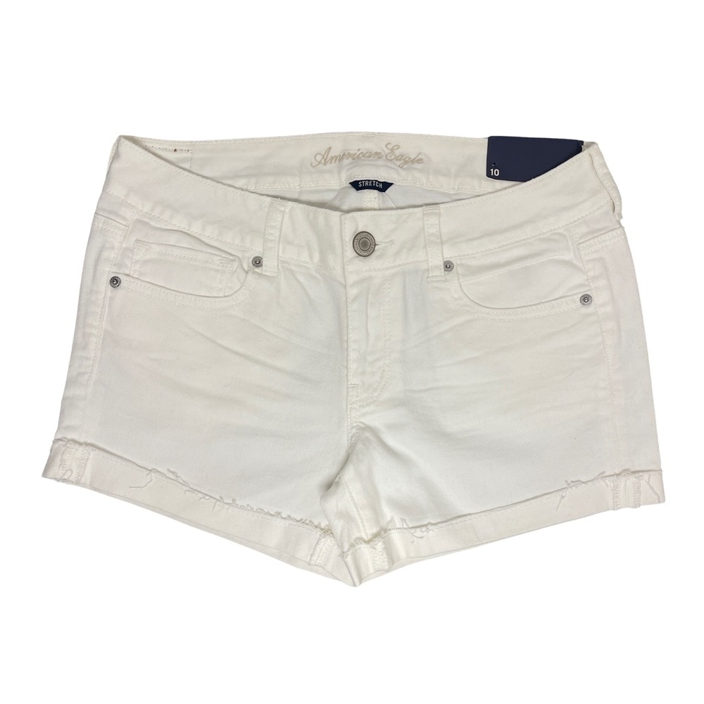 NWT American Eagle White Jean Shorts